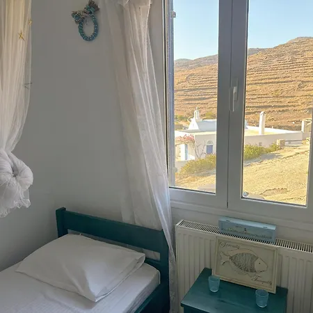 Blue Orison House Tinos For 5 Persons With Seaview Perastra