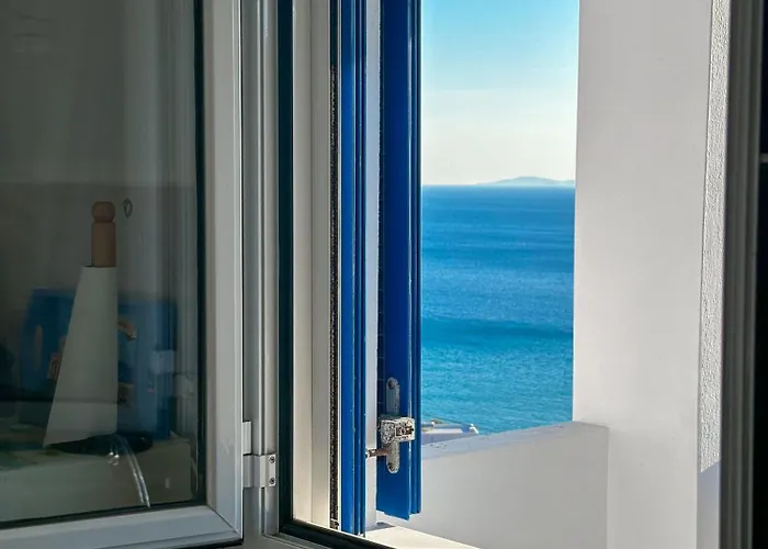 Blue Orison House Tinos For 5 Persons With Seaview